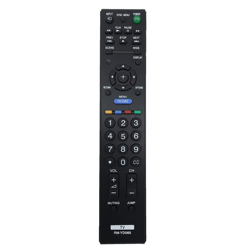 UBay New RM-YD065 Remote Control Replacement for Sony Bravia TV KDL22BX320 KDL22BX321 KDL32BX320 KDL32BX321 KDL32BX420 KDL32BX421 KDL40BX420 KDL40BX420B KDL40BX421 KDL46BX420 KDL46BX421 KDL55BX520 KDL52W41 - Image 1